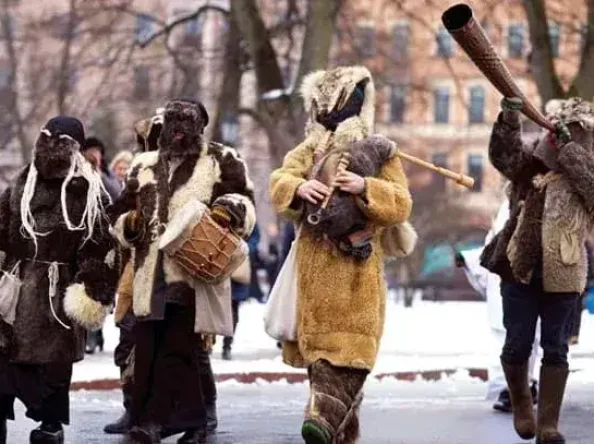 Meteņi, budēļos ejamā diena ar novēlējumu, lai labi sokas
