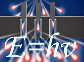 Planka konstante un kvants, gaismas dzirkstele tumsā